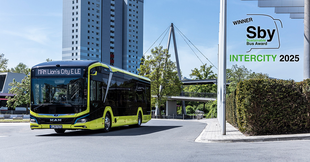 MAN Lion's City 12 E LE zachwyca, zdobywając tytuł „Zrównoważonego autobusu roku 2025”